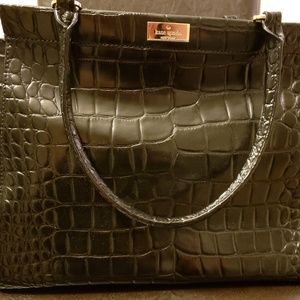 KATE SPADE BRISTOL DRIVE ELISSA PURSE SATCHEL BLAC